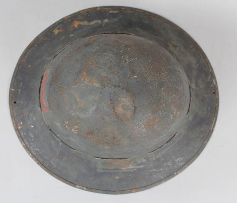 WW2 British 'Morris Motors Fire Brigade' Helmet 1941 — image 6