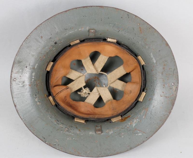 WW2 British 'Morris Motors Fire Brigade' Helmet 1941 — image 7