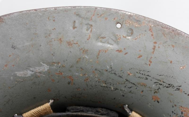 WW2 British 'Morris Motors Fire Brigade' Helmet 1941 — image 9