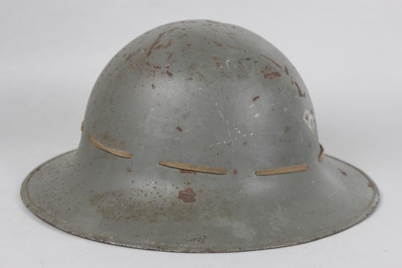 WW2 British Home Front 'Bilston Steel Works' Factory Helmet ( Zuckerman ) — image 3