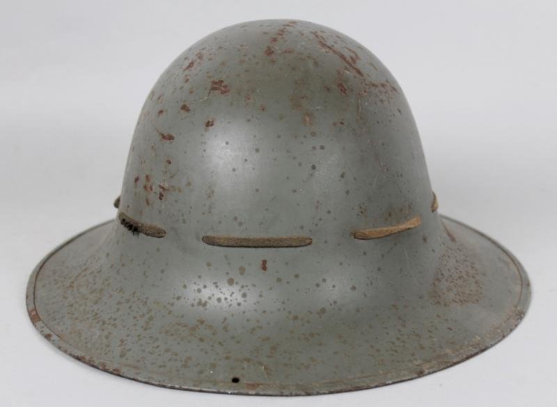 WW2 British Home Front 'Bilston Steel Works' Factory Helmet ( Zuckerman ) — image 5