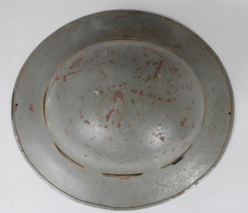 WW2 British Home Front 'Bilston Steel Works' Factory Helmet ( Zuckerman ) — image 6