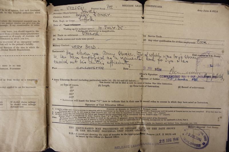 WW2 British D-Day Normandy Hampshire Regiment Bren Gunner Paybook Grouping — image 7