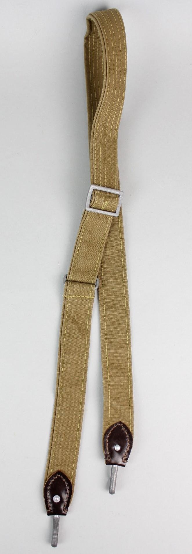 WW2 German Breadbag Strap Marked To Field Hospital 1943 — image 3