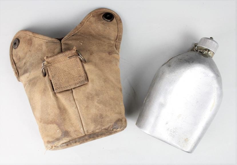WW1 US Infantry Disc Marked Canteen Set 1917 — image 4