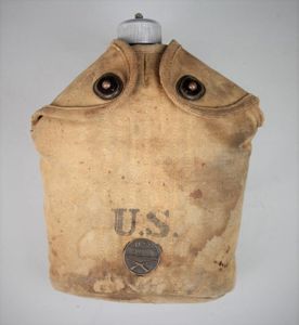 WW1 US Infantry Disc Marked Canteen Set 1917