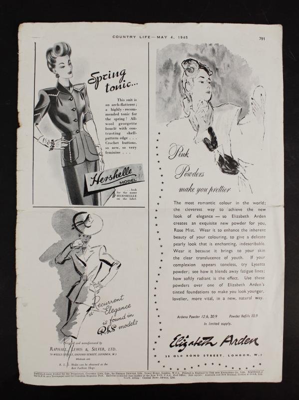 WW2 British Paratrooper Pullout From Country Life Magazine May 1945 — image 2