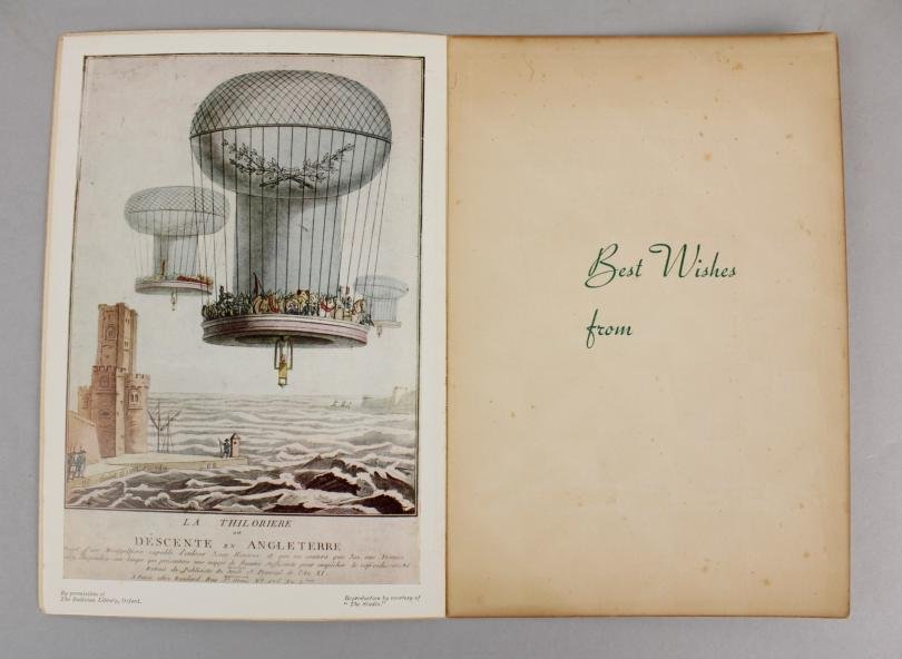 WW2 British Parachute Regiment Officers Greetings Card — image 2