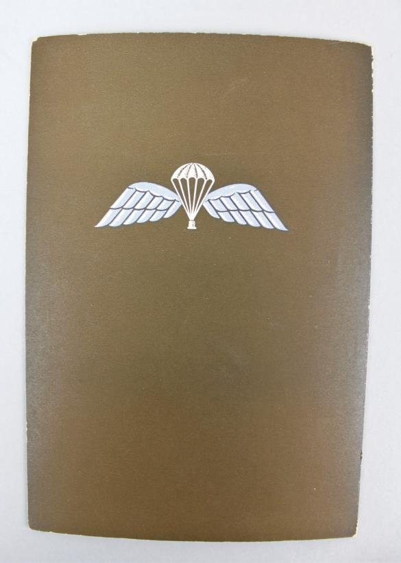 WW2 British Parachute Regiment Officers Greetings Card — image 3