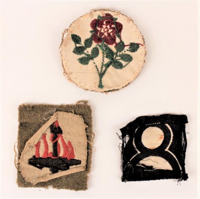 WW2 British Cloth Patch Group Of Three ... — image 2