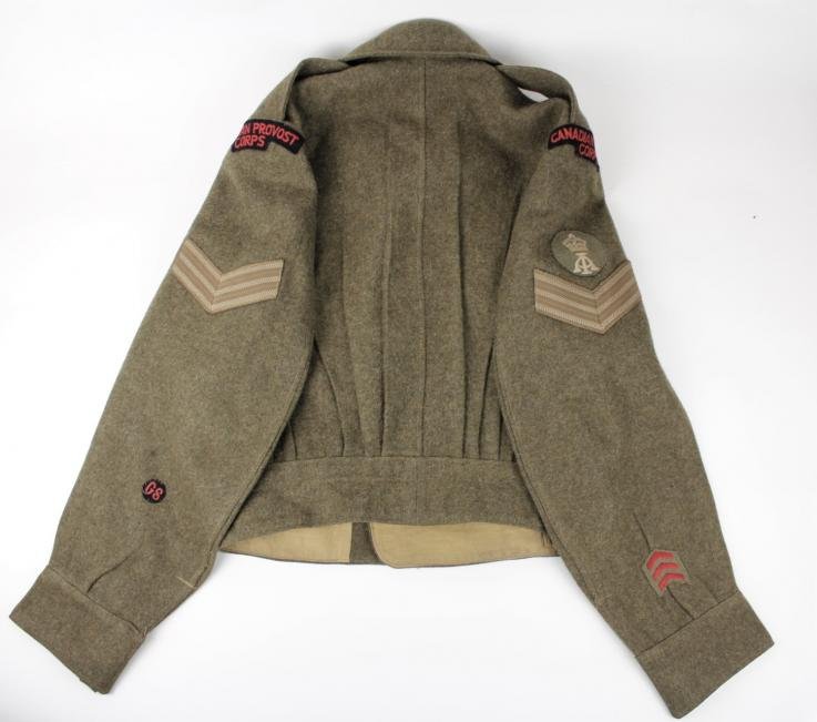 WW2 Canadian Provost Corps Battledress Blouse — image 3