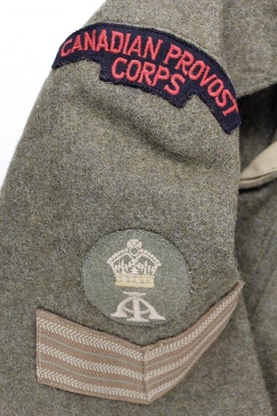 WW2 Canadian Provost Corps Battledress Blouse — image 4