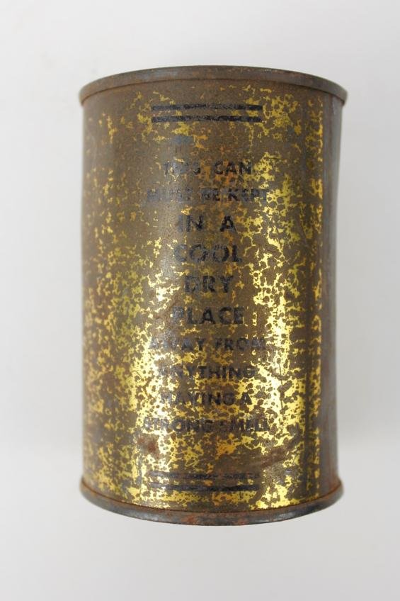 WW2 US Powdered Egg Ration Tin — image 2