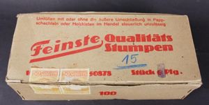 WW2 German Troops Cigar Carton