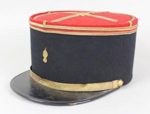 French 1937 Pattern Infantry Staff Officer Kepi