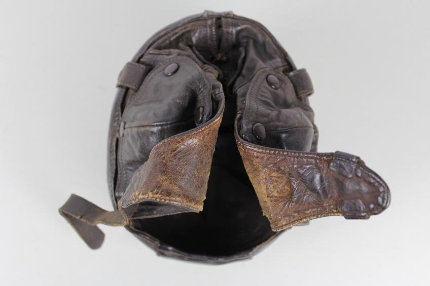 Early WW2 French 'Airaile' Aviators Helmet 1940 — image 7