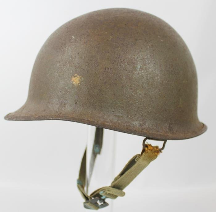 WW2 US Paratrooper Combat Helmet Shell — image 2