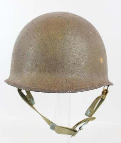 WW2 US Paratrooper Combat Helmet Shell — image 3