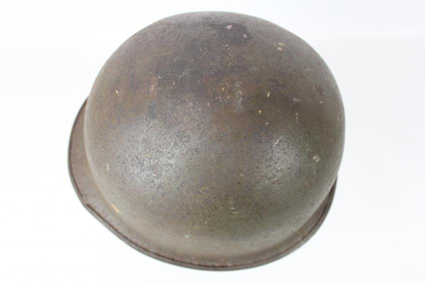 WW2 US Paratrooper Combat Helmet Shell — image 6