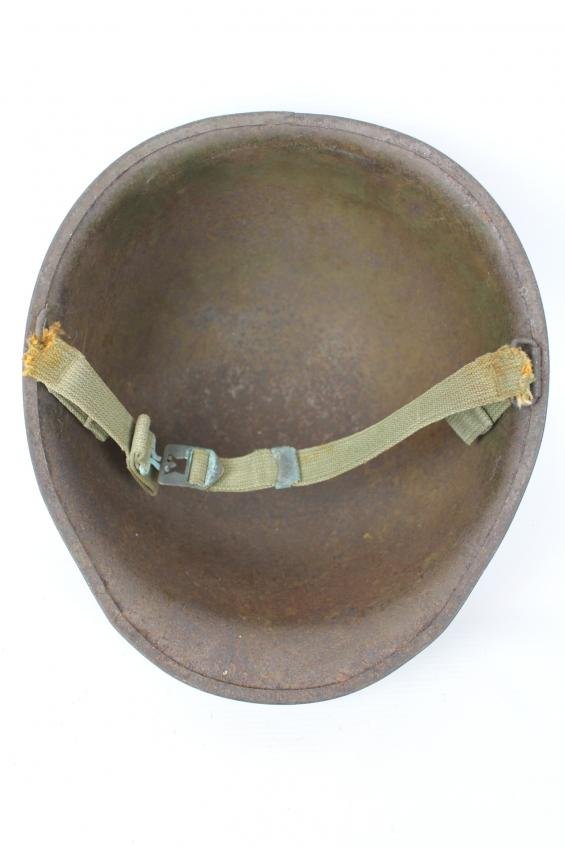 WW2 US Paratrooper Combat Helmet Shell — image 7