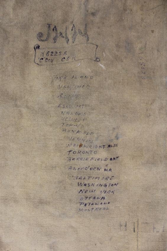 WW1 Canadian Soldier Named Kitbag , 1918 Dated — image 3