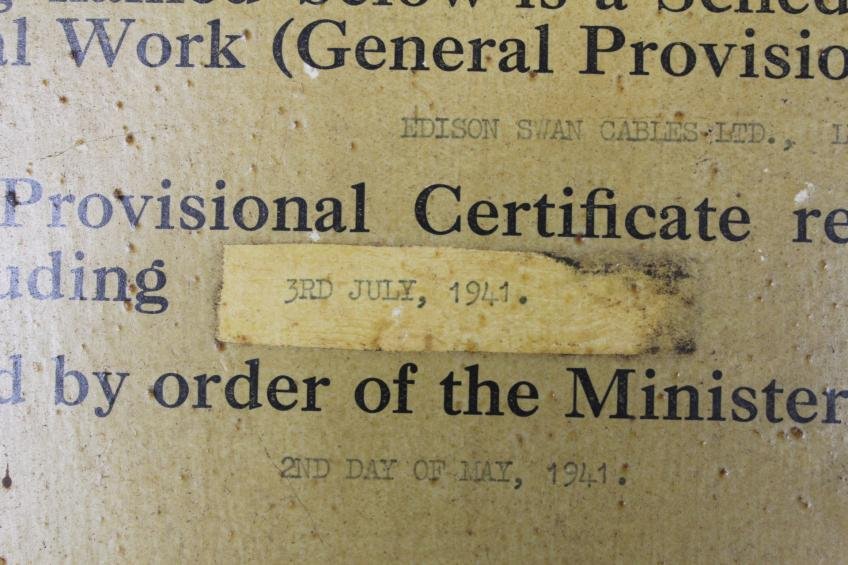 WW2 British Home Front Ministry Of Labour Essential Work Order 1941 — image 2