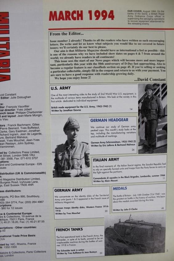 English Militaria Magazine No.2 — image 2