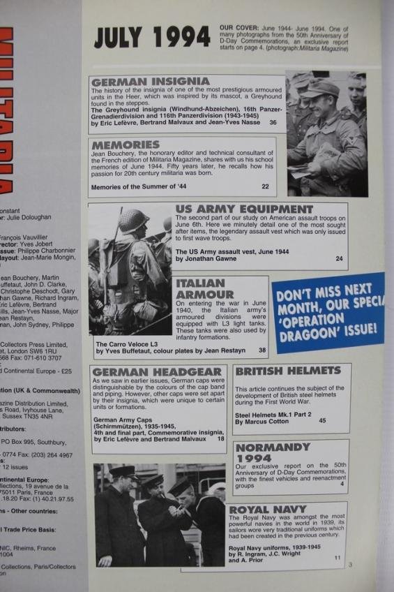 English Militaria Magazine No.6 — image 2