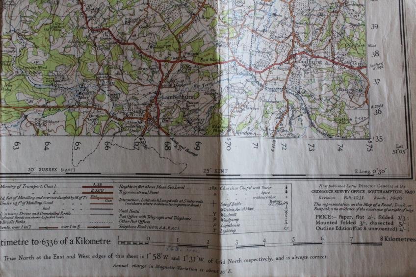London South East Map - Immediate Postwar Period — image 4