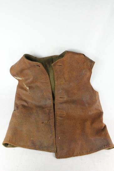 WW2 British Cold Weather Leather Jerkin 1944 — image 5