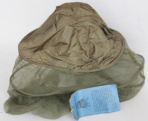 WW2 US M44 Mosquito Head Net