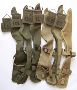 WW2 US M1910 Pick Mattock Carrier ( OD )