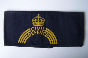 WW2 British Civil Defence Armband