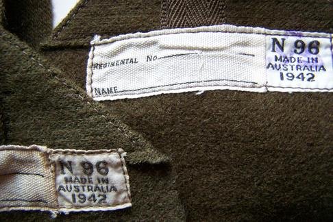 WW2 Australian Puttees , 1942 Dated — image 2