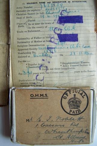 WW2 British REME Paybook Group — image 2