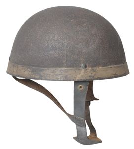 WW2 British Fresh To The Market Fibre Rimmed Paratrooper Helmet …