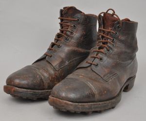 Rare WW1 British Early War B2 Boots With Broad Arrow …