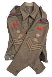 WW2 British 53rd Welsh Division Royal Artillery S/Sgt Battledress 1943- …