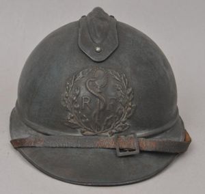 WW1 French M15 Medical Troops Adrian Helmet