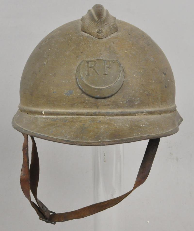 WW1 French Zouve/Tirailleurs Adrian Helmet — image 2