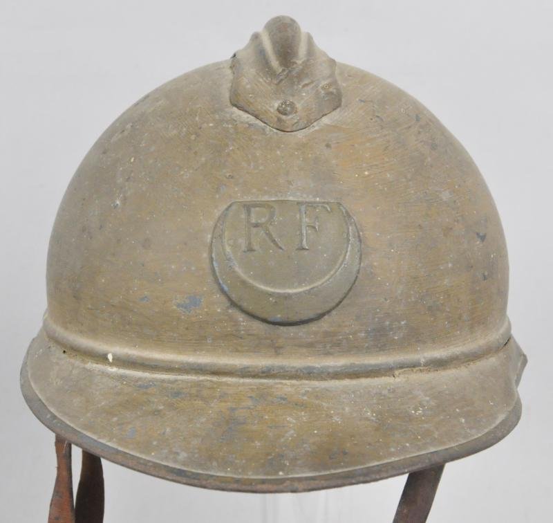 WW1 French Zouve/Tirailleurs Adrian Helmet — image 3