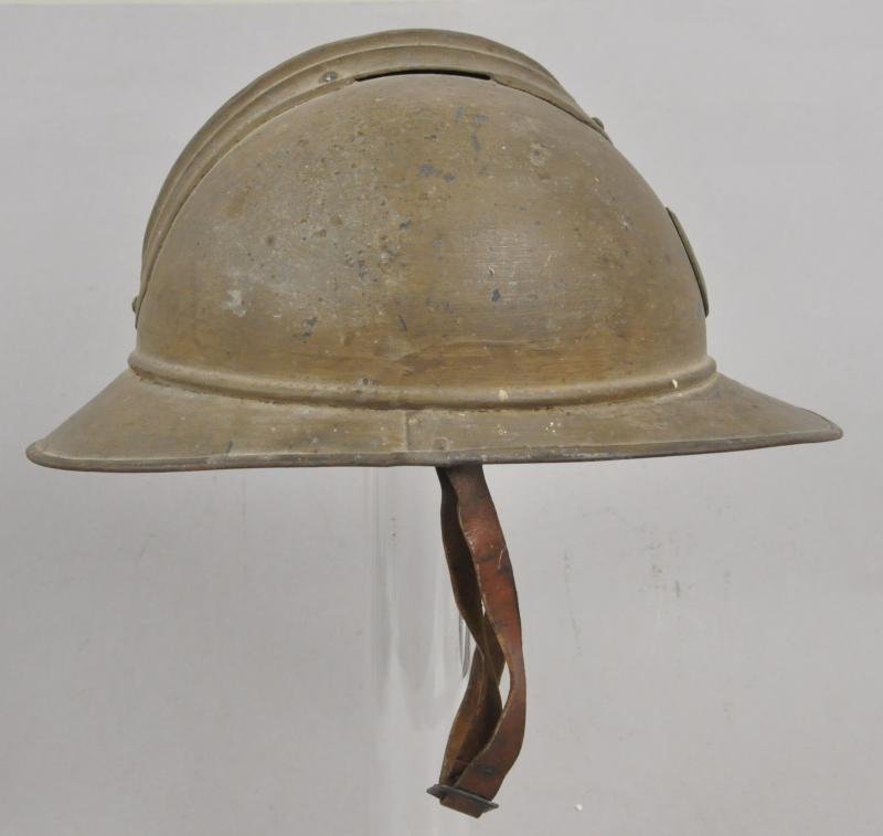 WW1 French Zouve/Tirailleurs Adrian Helmet — image 6
