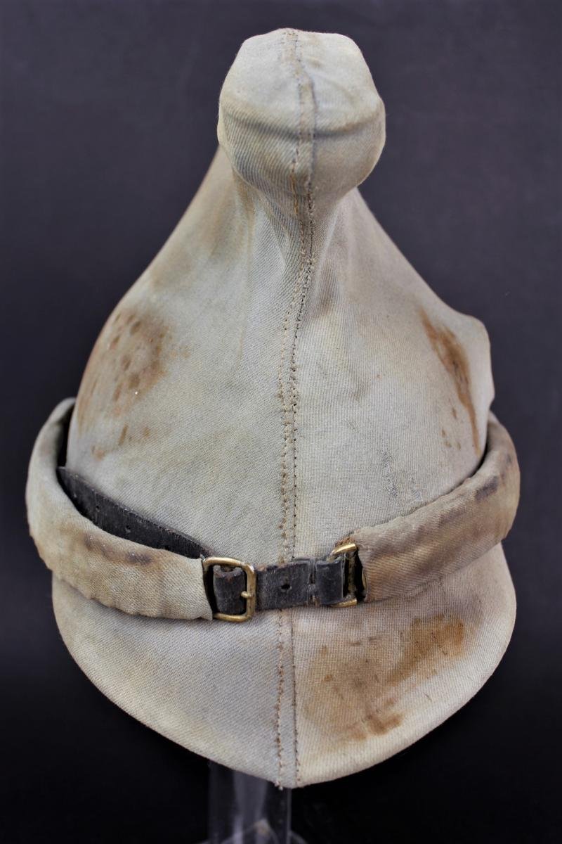 French M1872/1874 Dragoon Helmet With Rare Pale Blue Issue Field Cover — image 7