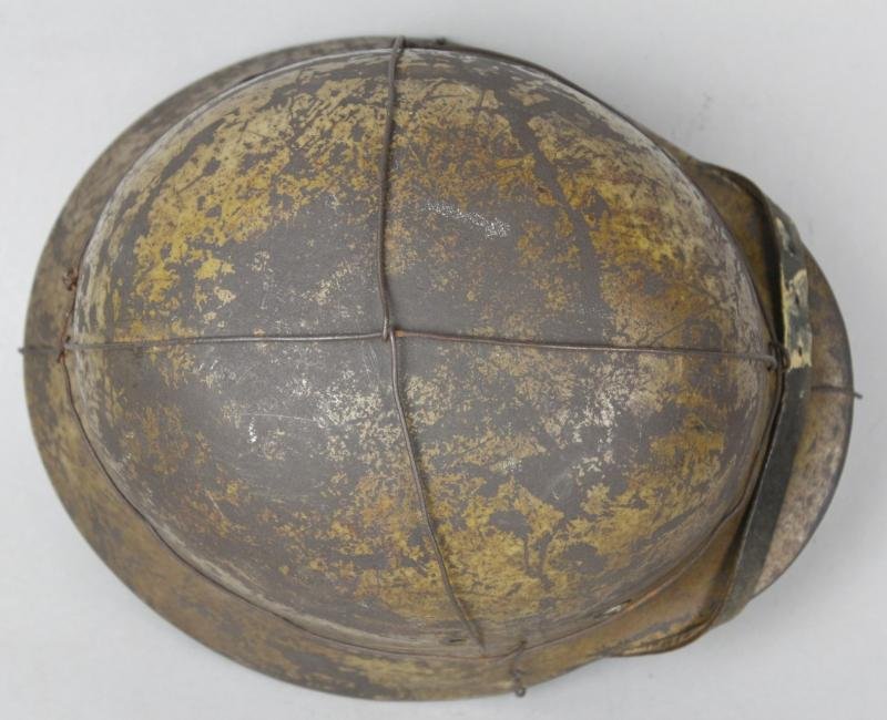 WW2 German M40 Wire Camouflage 'Tunisia' Helmet Named To A Waffenmeister — image 10
