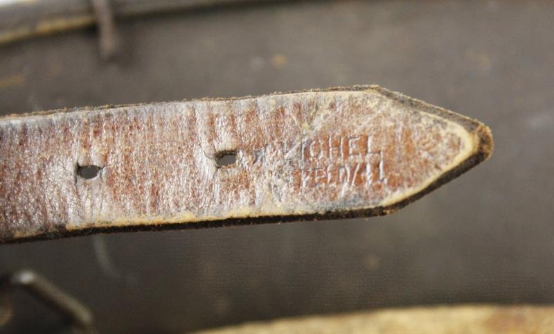 WW2 German M40 Wire Camouflage 'Tunisia' Helmet Named To A Waffenmeister — image 17