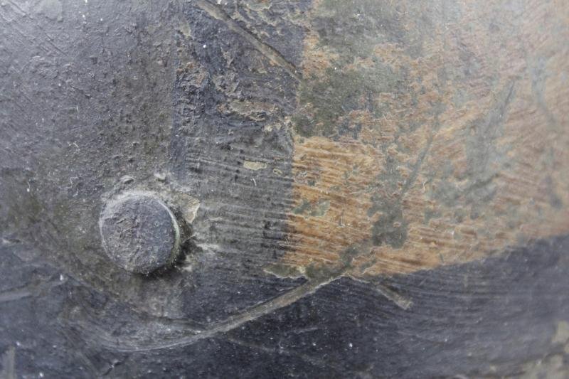 WW1 German M17 Camouflage Helmet — image 10