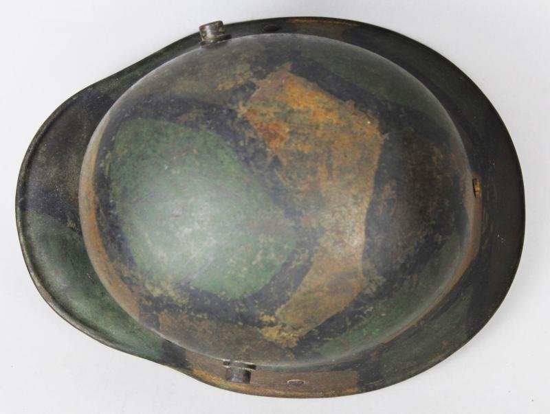 WW1 German M17 Camouflage Helmet — image 8