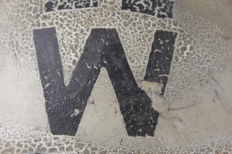 WW2 British Chief Air Raid Wardens Helmet 1939 — image 2