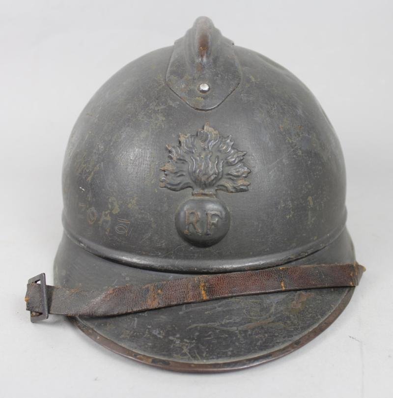 WW1 French USA Post Home Helmet To Phoenix, Arizona — image 2
