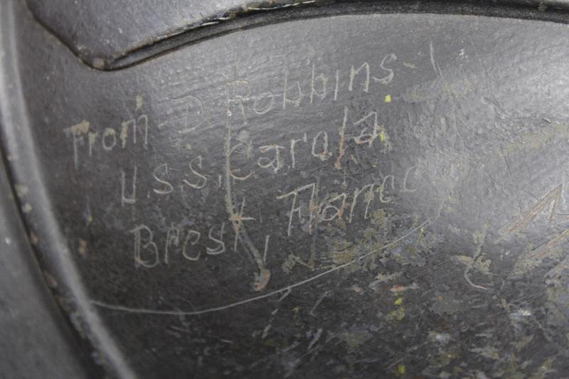 WW1 French USA Post Home Helmet To Phoenix, Arizona — image 5